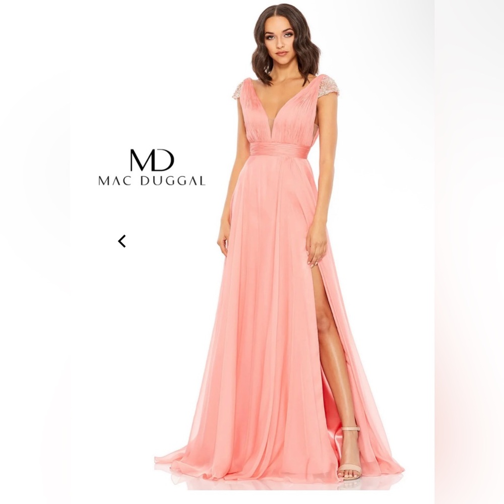 Mac Duggal Coral Maxi Dress Style 67811